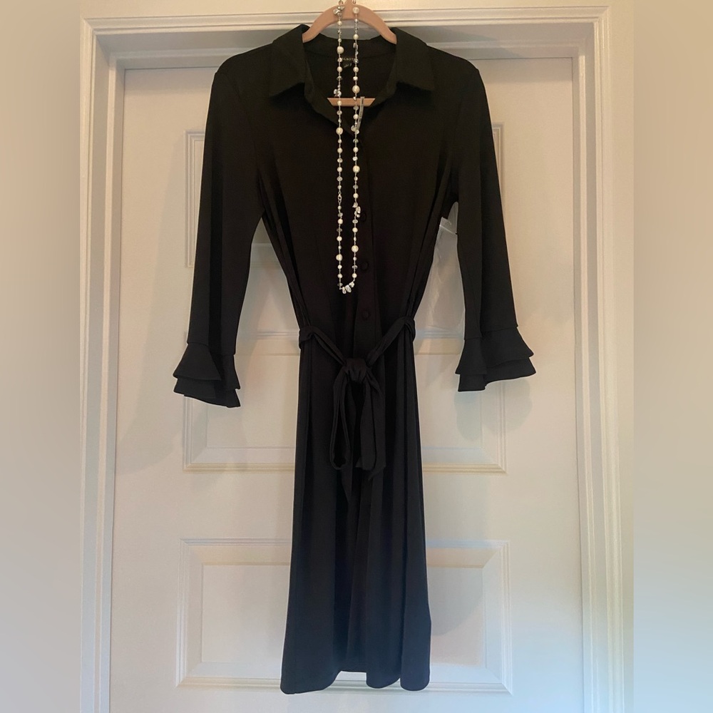 Elegant Black Women's Dress